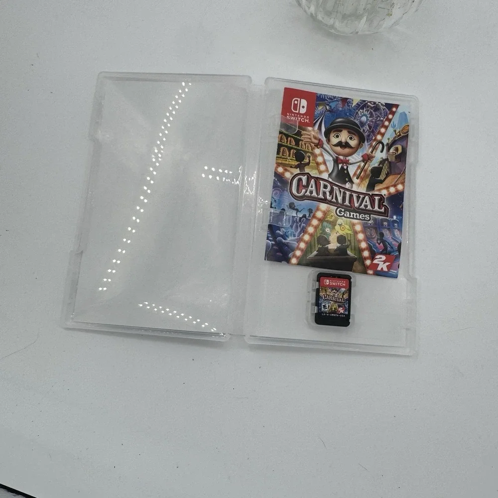 Carnival Games Nintendo Switch 2K Complete CIB Pre-Owned‎ Working